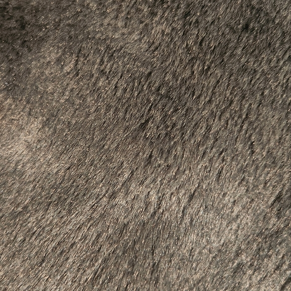 ZADIG & VOLTAIRE Freeze Faux Fur Coat Black/Green 3-Pocket Front Zip Close M/L - Picture 9 of 16